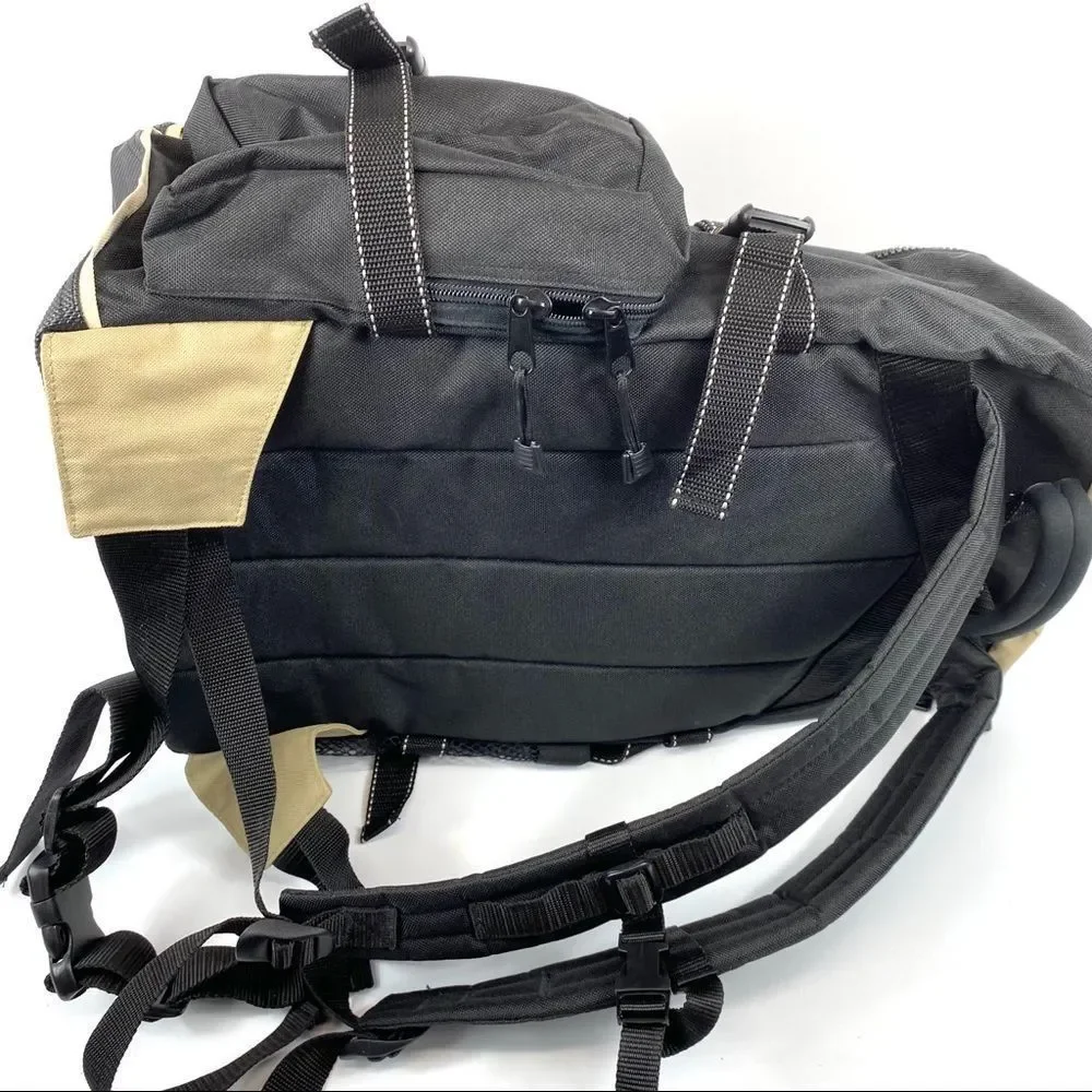 Ripzone Top Loading Lg Backpack - tan & black NWOT